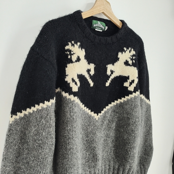 Beaver Canoe Vintage Wool Knit Sweater - Picture 2 of 6